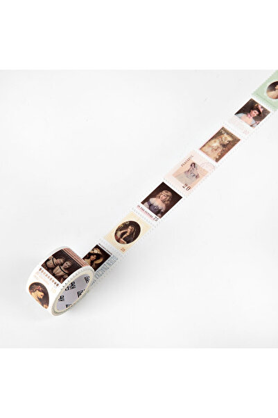 choice2 5 شرائط لاصقة من سلسلة مكتب البريد القديمة، طوابع ريترو، شريط لاصق مز...