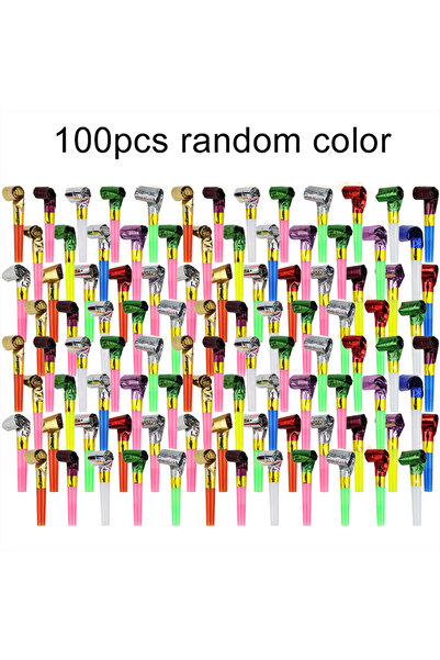 Choice5 100 قطعة (5-100 قطعة) صفارة تلسكوبية نفخية، مولد ضوضاء للحفلات، مصنوع...