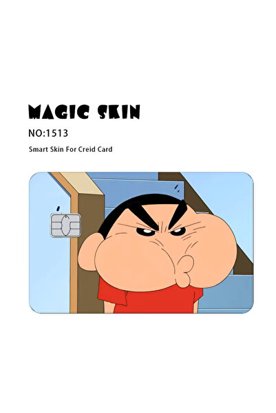 choice2 ملصق صغير من جويتوب 1513، بتصميم شين تشان بوكر، على شكل قلم تلوين كاو...