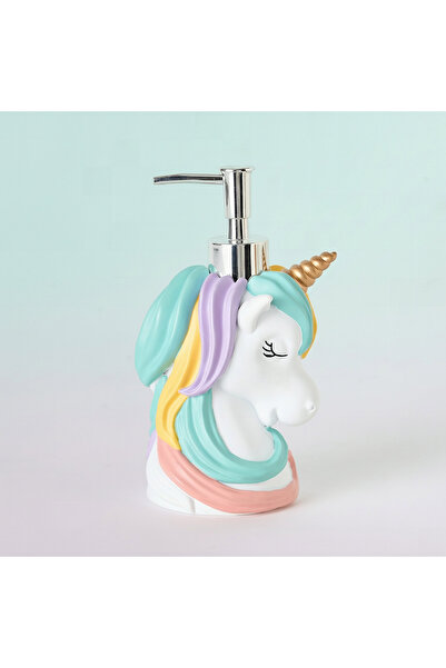 Generic Ivy Harper Unicorn Resin Soap Dispenser - 10x7x19 cm