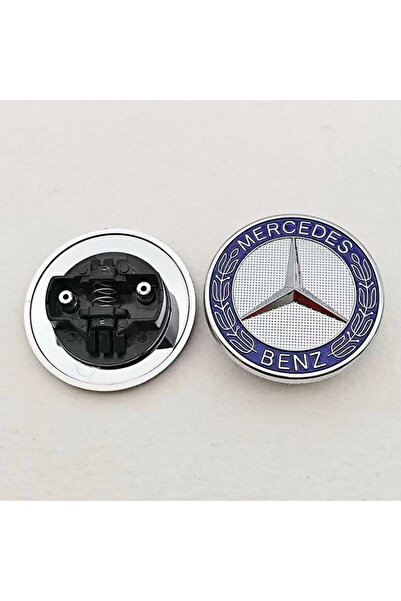 choice2 شعار نجمة أمامية للسيارة بلون القمح الأزرق، مقاس 57 مم، غطاء محرك الس...