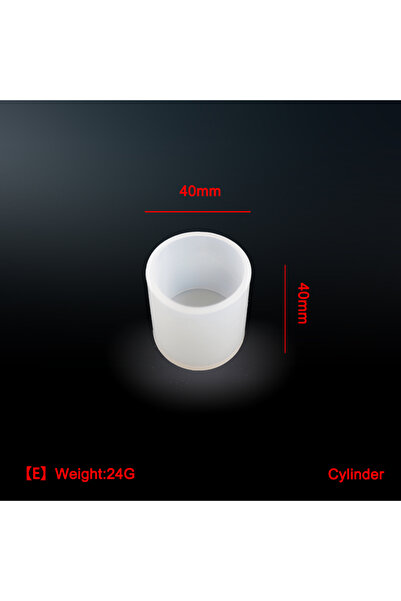 Choice6 قالب سيليكون سداسي أسطواني الشكل، مقاس 40×40 مم، قطعة واحدة، 10 أنماط...