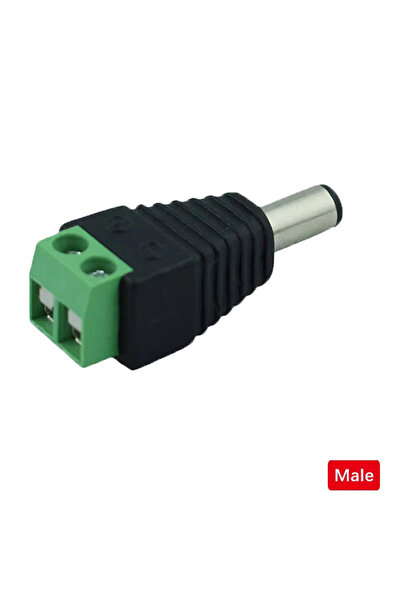 Choice1 5PCS Screw Male 5pcs Male Female Sket Barrel Adapter 12V DC Power Con...