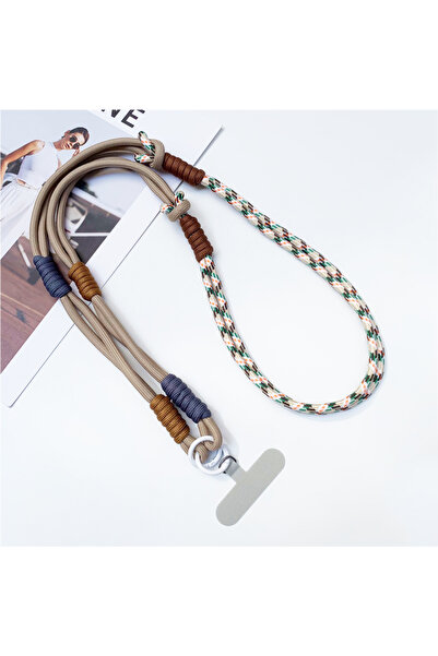 Choice10 حبل تعليق للهاتف المحمول من بوليستر /النايلون TG-1095، 3 في 1، بطول ...