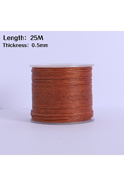 Choice10 0.5mm 4 25M Thickness Waxed Thread For Leather Waxed Cord 0.5mm Bead...
