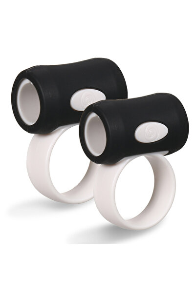 Choice3 White for 5A 5B 2Pcs Drumstick Control Clip Finger Ring Auxiliary Dru...