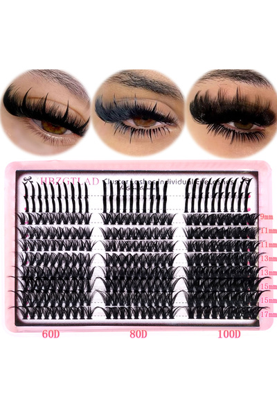 Choice6 D QA39 مجموعة رموش كثيفة شخصية رموش ذكية أداة تجعيد الرموش DIY وصلات ...