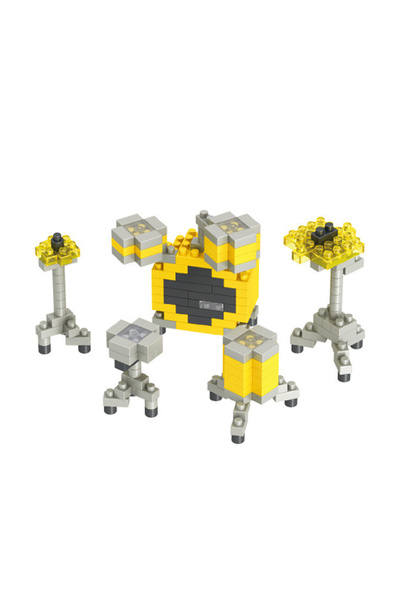 Choice8 مجموعة طبول، مكعبات بناء آلات موسيقية، سلسلة موسيقية، بلاستيك ABS، بي...