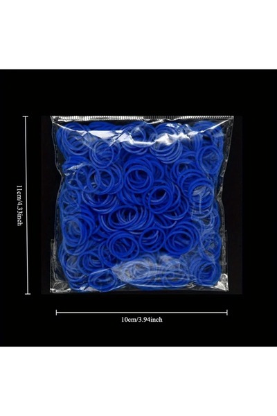 Choice18 مجموعة إعادة تعبئة 600 قطعة من أربطة النول، مجموعة ممتازة لصنع الأسا...