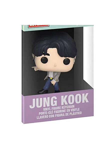 Choice1 سلسلة مفاتيح Funko بحجم 4 سم، تتضمن شخصيات شوقا، ڤي، جين، وجيمين.