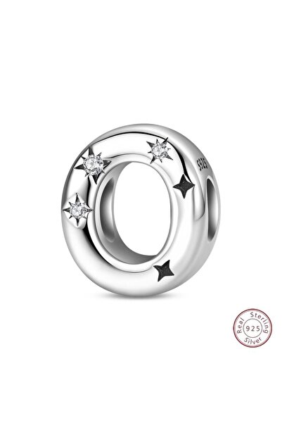 Choice20 PAC1957-O 925 Sterling Silver 26 Alphabet A-Z Charms Star Letter Bea...