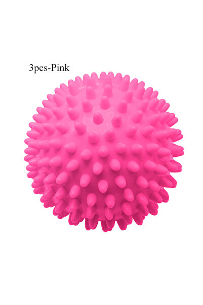 Choice5 3 قطع - كرات غسيل وردية اللون مضادة للالتفاف، دائرية بيضاء نقية، سحري...