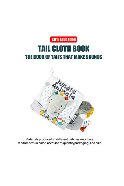 choice2 كتاب الفيل، ألعاب أطفال، كتاب قماشي، تعليم حسي لمسي للأطفال، تعليم ال...