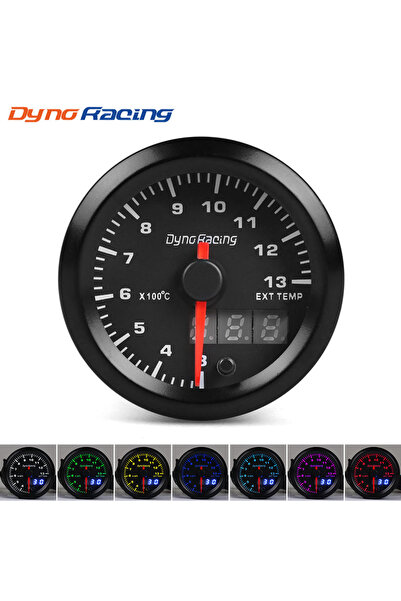 Choice9 مقياس درجة حرارة غاز العادم (EGT) من دينو ريسينغ، مقاس 2 بوصة (52 مم)...