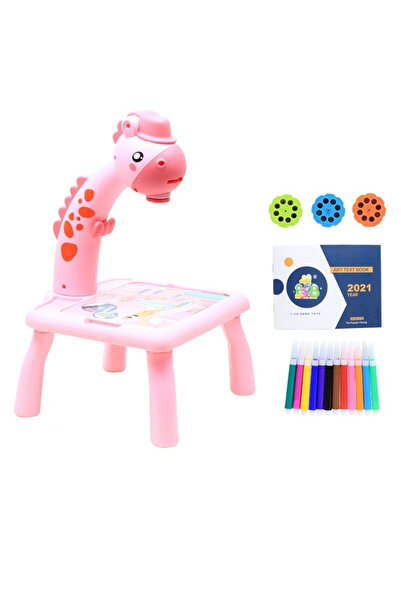 Choice3 Small--Pink GRF Mini Led Projector Art Drawing Table Light Toy for Ch...