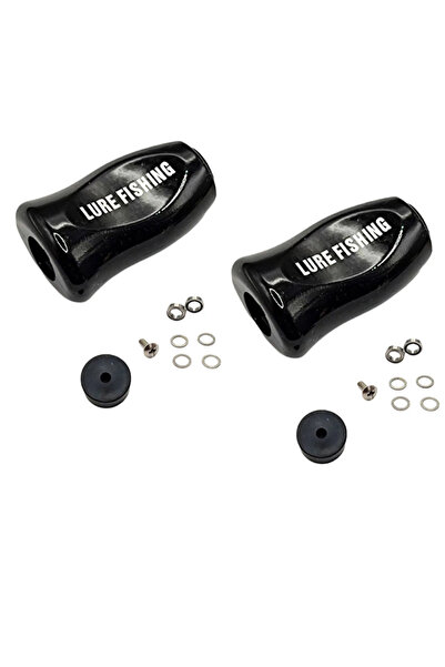 Choice3 black 1pair Fishing Reel Knob FOR DAIWA FOR SLP WORKS For TATULA For ...