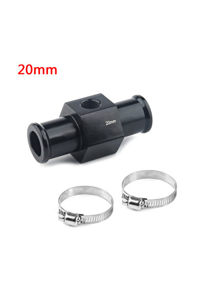 Choice1 20mm 1/8 Npt Hose Adapter Water Temp Pipe Sensor Black Water Temp Gau...