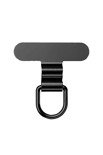 Choice7 حبل تعليق أسود صغير للهاتف المحمول، مناسب لهواتف آيفون 16، 15، 14 برو...