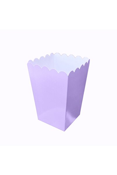 Choice9 7.5x5x11.5cm light purple 12PCS Paper Sage Popcorn Box Party Favor Bo...