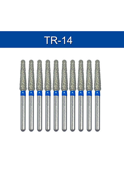 Choice37 10pcs TR-14 10pcs Tomenty Dental Diamond Bur FG Drills Dia 1.6mm den...