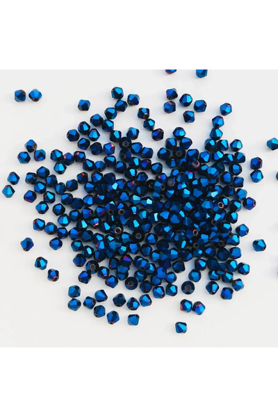 Choice13 15-100 قطعة من خرز الكريستال النمساوي اللامع ذي الأوجه، مقاس 4 مم، خ...