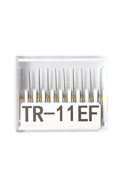 Choice33 TR-11EF مثقاب ألماس للأسنان 10 قطع/مجموعة مثقاب FG بقطر 1.6 مم ومقبض...