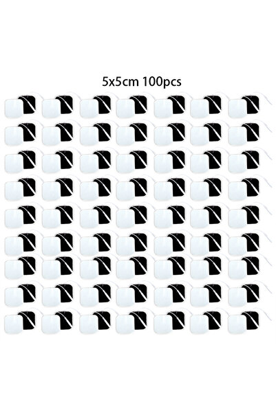 Choice3 5x5cm White 100pcs 5*5cm 4*4cm Self-Adhesive Electrode Pads Non-Woven...