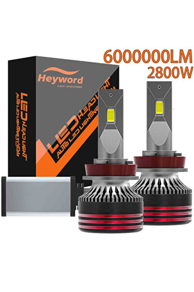 Choice6 6000000Lm H8 H9 H11 Heyword 2800W 6000000LM PLUS H7 H11 H1 H4 Led Hea...