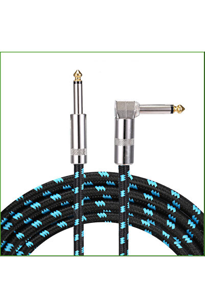 Choice4 3m- 10ft Right -Blue Guitar Cable 10/20ft Electric Instrument Bass AM...