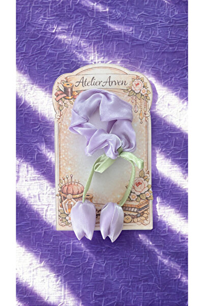 Home Tulip Detailed Scrunchie