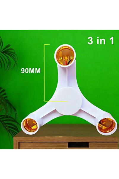 choice2 موزع إضاءة LED من نوع E27 إلى E27، 3 في 1، 2 إلى 7 في 1، حامل مصباح L...