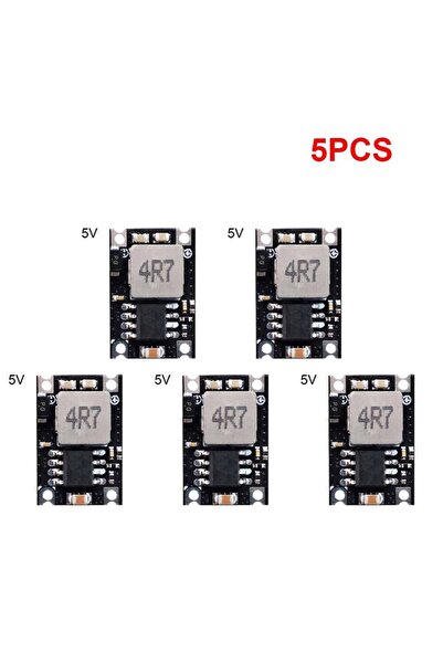 Choice9 محول جهد DC-DC خافض للجهد قابل للتعديل، 5 قطع، 6 أطراف، 5 فولت، من 5 ...