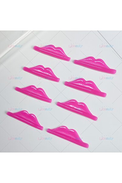 Choice3 مجموعة روز ريد ليبيوتي، 4 أزواج من وسادات تجعيد الرموش المصنوعة من ال...