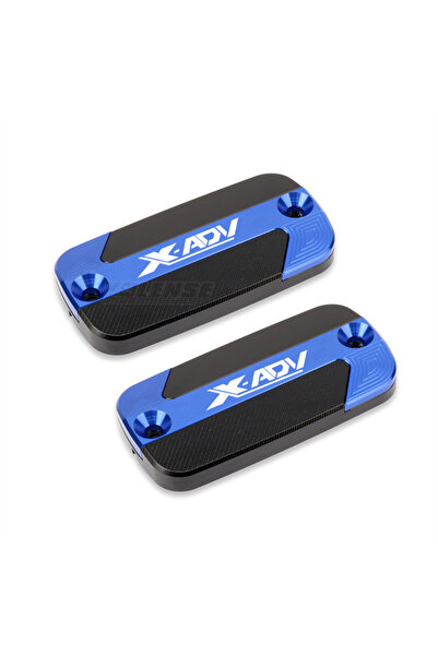 Choice5 Blue-1 Pair Motorcycle Front Brake Fluid Reservoir Oil Cup Cap Master...