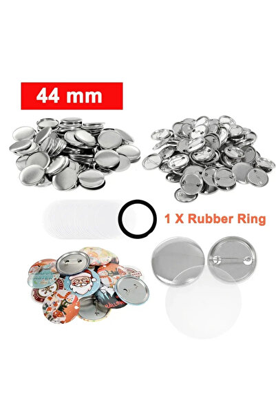 Choice1 44mm-200Pcs 200Sets Metal Pin Badge Button Maker Parts 25mm 32mm 37mm...