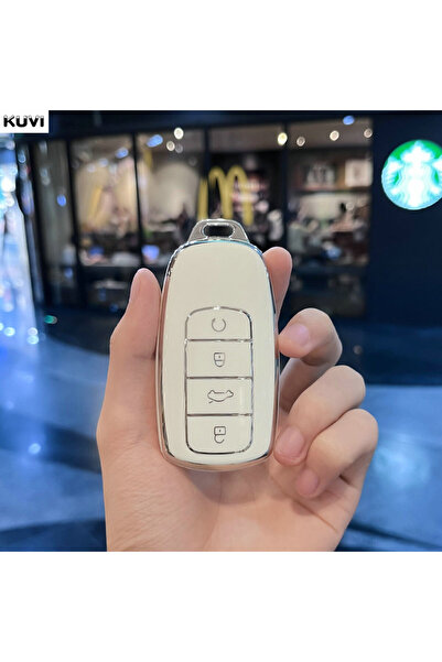 Choice5 White TPU Car Key Case Cover For Chery Tiggo 8 Pro Tiggo 8plus New 5 ...