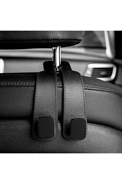 Choice6 black 1 pcs Car Headrest Hooks Hanger for Bags Seat Back Organizer Ho...