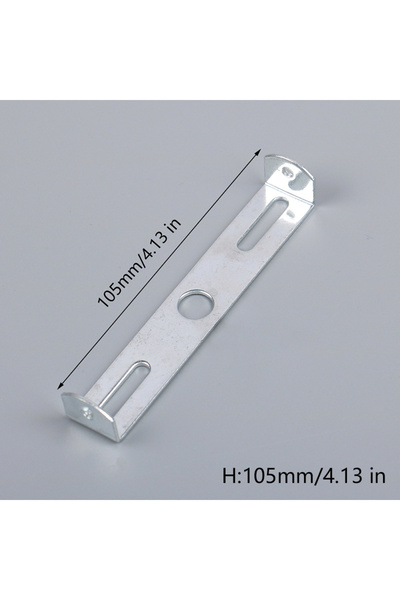 Choice3 حامل تثبيت على شكل حرف H، قضيب حديدي مع براغي تثبيت، حامل بديل لمصباح...