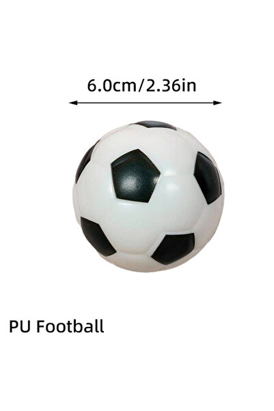 Choice8 كرة قدم 6.0 سم، زينة كعكة ولد كرة قدم، دمية لاعب ملعب كرة قدم، أعلى ا...