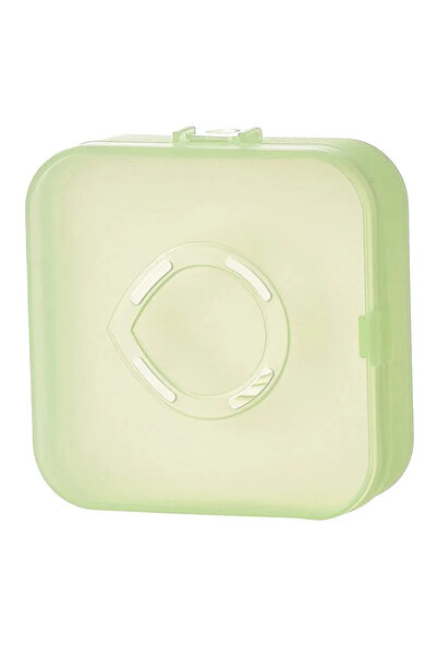 Choice3 علبة إسفنجة وسادة فارغة للكاميرا، لون أخضر، قطعة واحدة، حقيبة مكياج م...