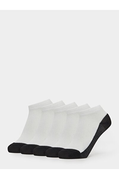 Styli عبوة من 5 جوارب للكاحل للأولاد ألوان متباينة