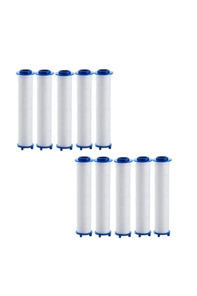 Choice1 10 قطع 20 قطعة فلتر دش بديل لرأس الدش - فلتر مياه دش عالي الإنتاجية ل...