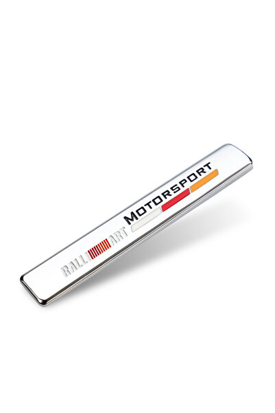 Choice1 ملصقات سيارات معدنية ثلاثية الأبعاد من ميتسوبيشي رالي آرت، شعار رياضي...