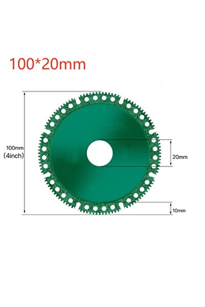 Choice قطعة واحدة 100 × 20 مم، شفرة منشار مركبة قطعة واحدة 100 × 20، 115، 125...
