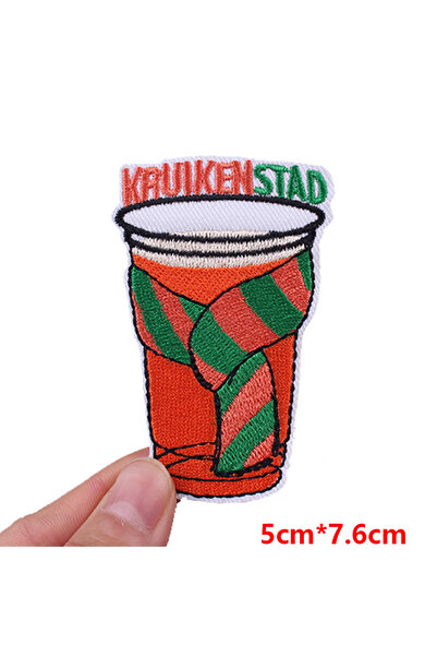 Choice32 رقع تطريز شعار كرنفال هولندا كرويكينستاد PE11358CT، رقع قابلة للكي ع...