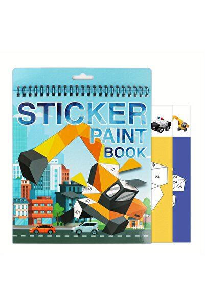 Choice7 Vehicle Theme 1PCS Sticker Book Crafts for Kids Ages 4-8, Sticker by ...