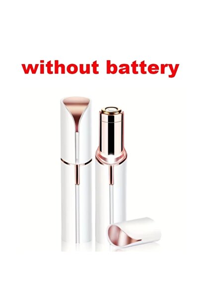 choice2 Battery mode White 1pc Rechargeable 2-In-1 Eyebrow Razor And Hair Sha...