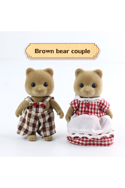 Choice15 مجموعة أثاث بيت الدمى المصغرة G07 لعائلة حيوانات الغابة بمقياس 1/12،...