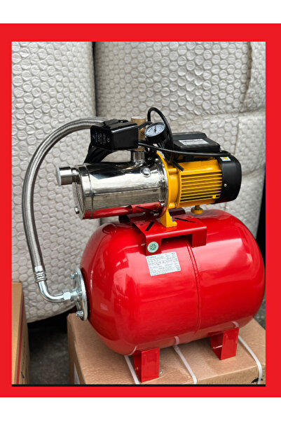 Vortex VRX S/S 6-05 2HP 220V Paslanmaz Kademeli 50lt Tanklı Paket Hidrofor 7K...