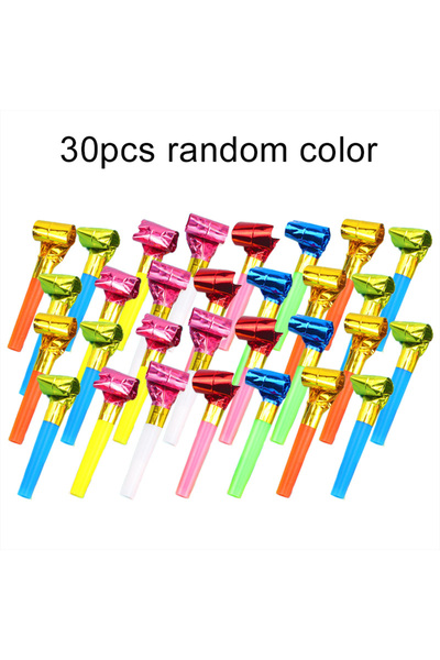 Choice3 30 قطعة، 5-100 قطعة، صفارة تلسكوبية نفخية، مولد ضوضاء للحفلات، بلاستي...